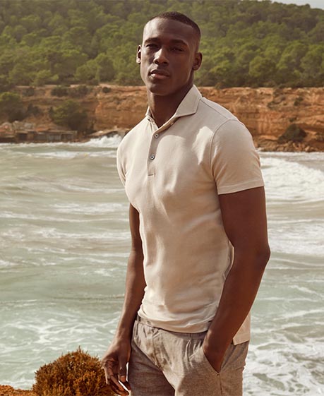 Profuomo_polo_beige_ss24